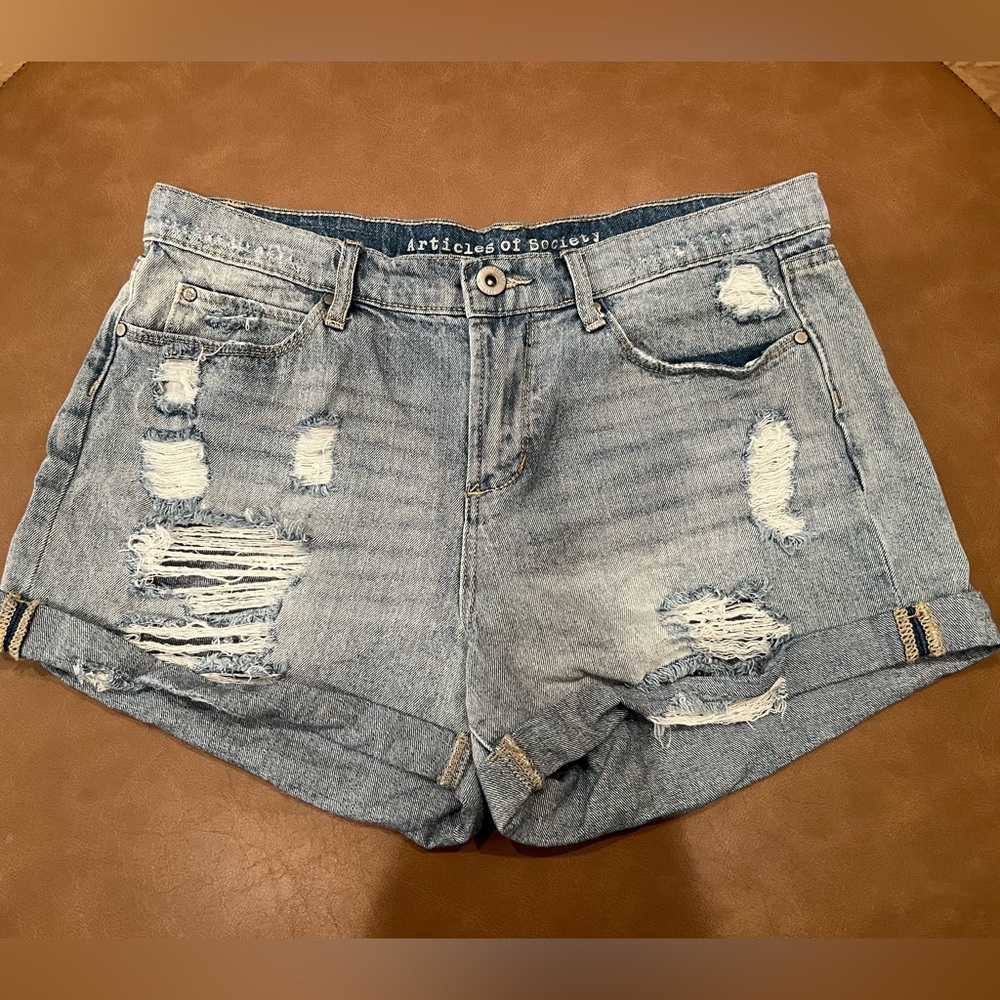 Articles of Society jean shorts